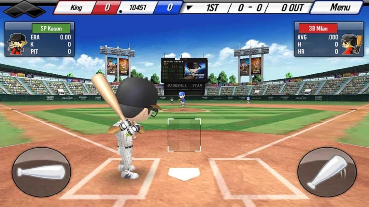 Baseball Star (by playus soft) Android Gameplay - YouTube