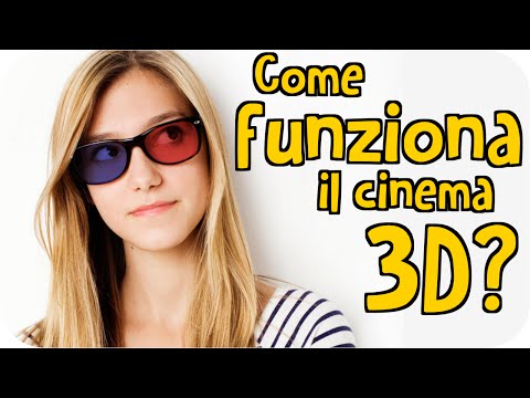 Video: Come Guardare Film In 3D Con Gli Occhiali