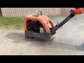 Køb Pladevibrator Husqvarna LG400 hydraulisk på Klaravik