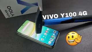 Vivo Y100 4G Screen Scratch Test | Vivo Y100 Durability Test 🔨🛠️