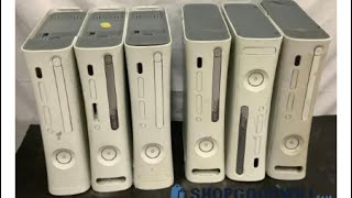 I bought six Xbox 360’s from Goodwill for $32. How did we do?