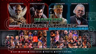 TEKKEN TAG TOURNAMENT 2 - TEXTURE MOD PPSSPP | YOUNG HEIHACHI Gameplay 2023