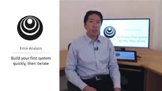 Build First System Quickly, Then Iterate C3W2L03