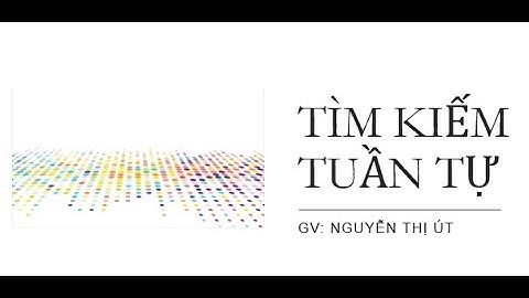 Tìm kiếm phần tử bất kỳ trong dãy số cho trước bằng Scratch