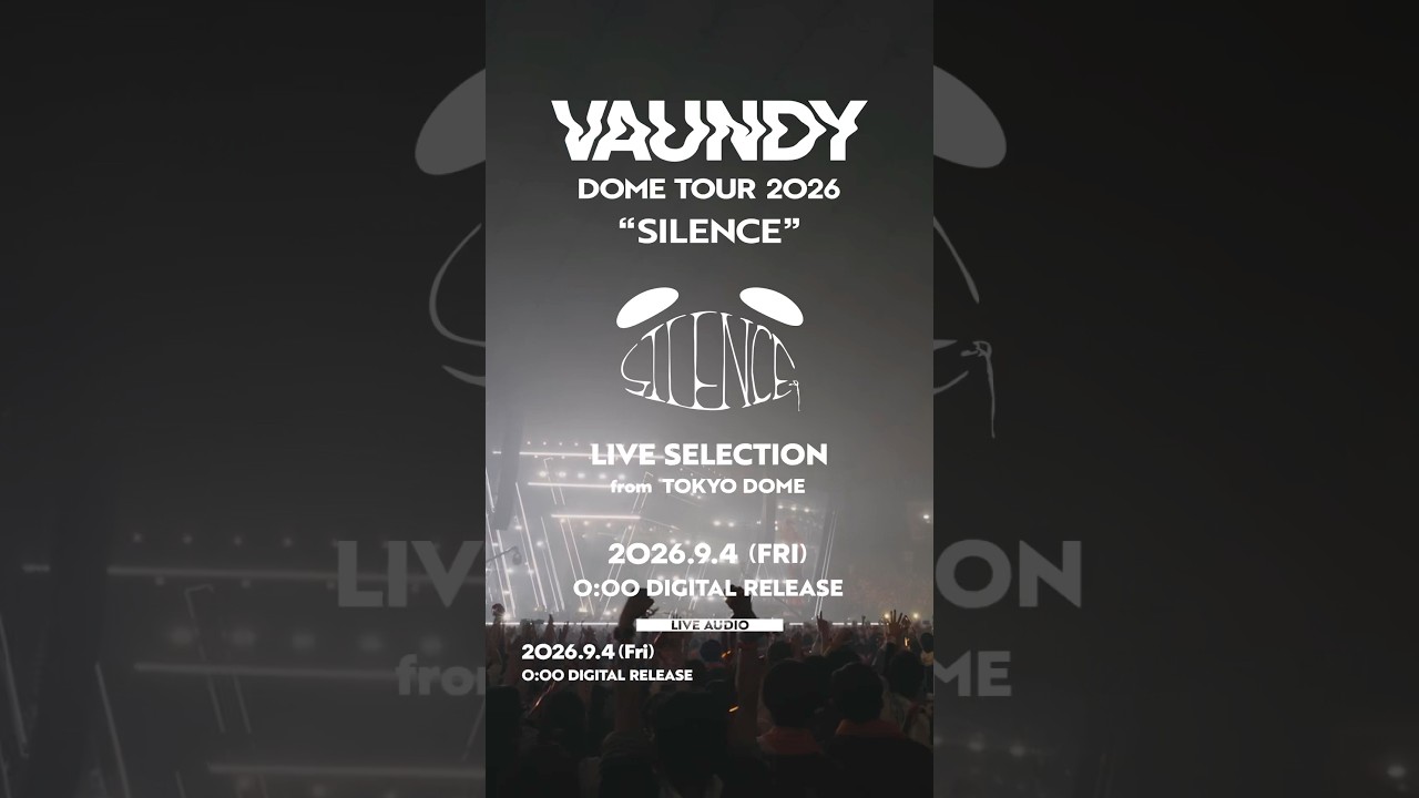 Vaundy DOME TOUR 2026 