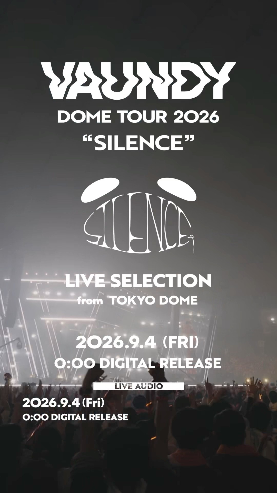 Vaundy DOME TOUR 2026 