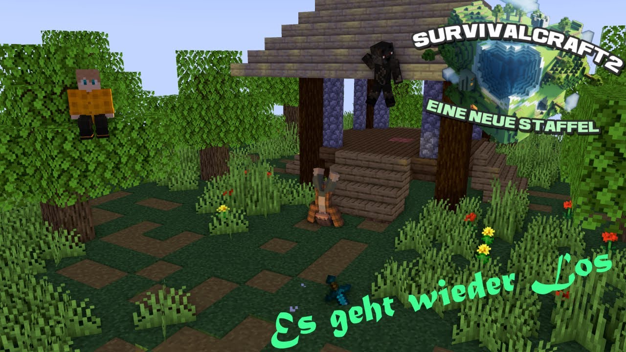 SurvivalCraft 2 | Eine neue Staffel | Folge #1 und ich habe schon meinen ersten Tot!