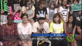(Rome cuts) [130730] Simply Kpop Episode 73 (Special host - C-Clown's Rome) Part 2/5