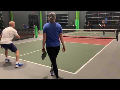 4.0 Mixed Pickleball Cameron Tucker & Kim Knotts vs Jen R and Ben Meyer game 2/3
