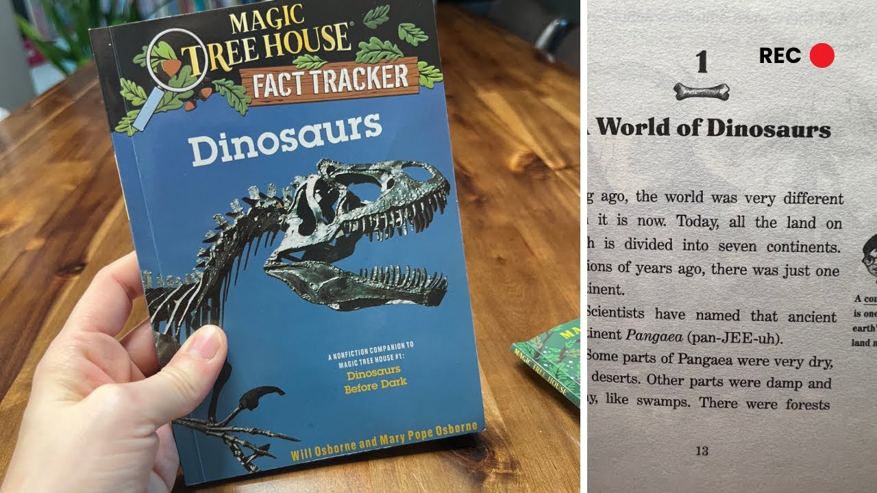 Chapter 1” A World of Dinosaurs” of Magic Tree House Fact