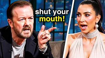 When Ricky Gervais ROASTS Celebrities To Their Face