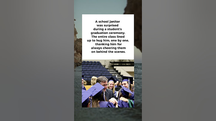The Graduation Hug That Went Viral🎓❤#wholesome #heartwarmingstories