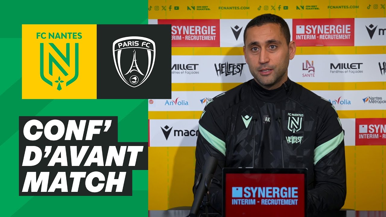 🎥🎙️ [J18] Ahmed Kantari avant FC Nantes - Paris FC