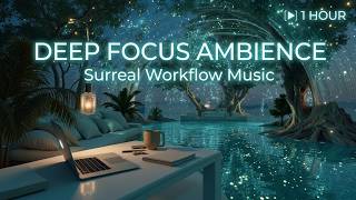 Deep Work Ambient - Alpha Wave Focus Music - Background Music for Working - No Distraction