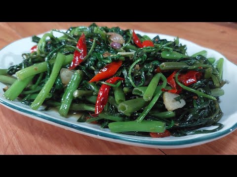 Tumis Kangkung Bumbu Iris