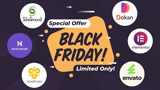🔥 Best WordPress Black Friday Deals & Coupons for Hostinger, Elementor, ThemeForest etc