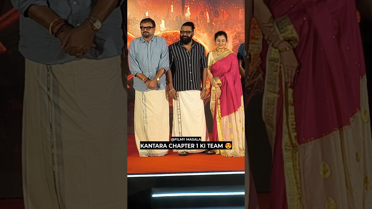 KANTARA CHAPTER 1 CAST IN DELHI FOR KANTARA CHAPTER 1 