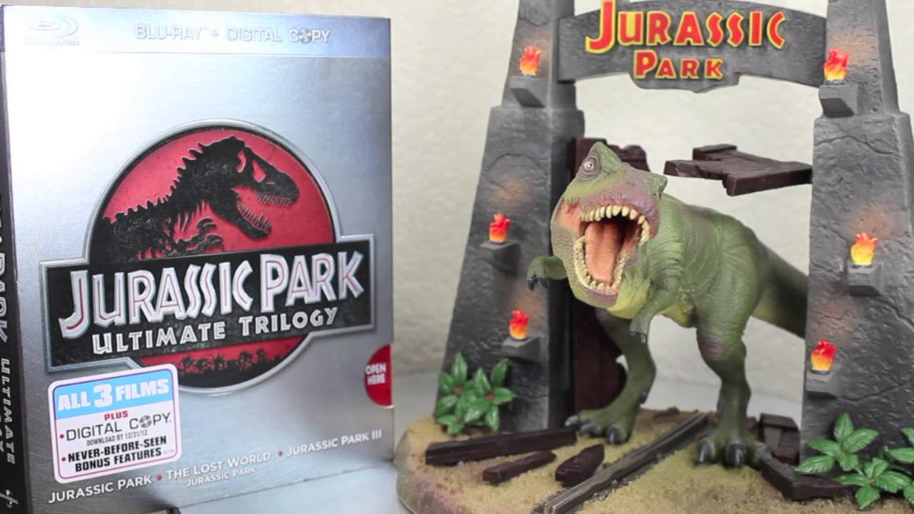 Jurassic Park 4K vs Blu-ray Comparison (HDR version) 