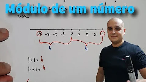 Como saber o módulo de um número?