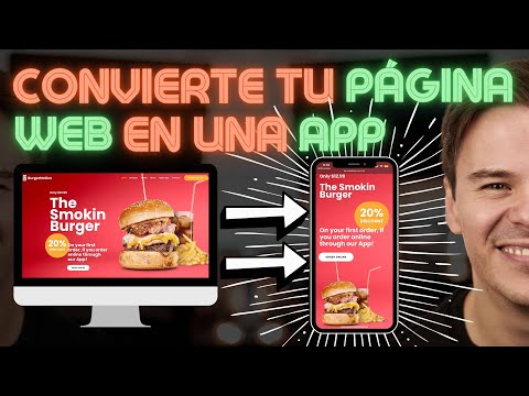 Video: ¿Cómo se convierte un sitio web en una aplicación para iPhone?