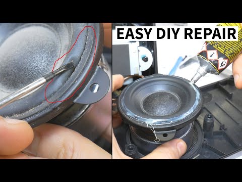 How to Repair Speaker Surround on a Budget DIY