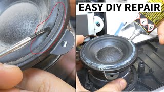 How to Repair Speaker Surround on a Budget DIY