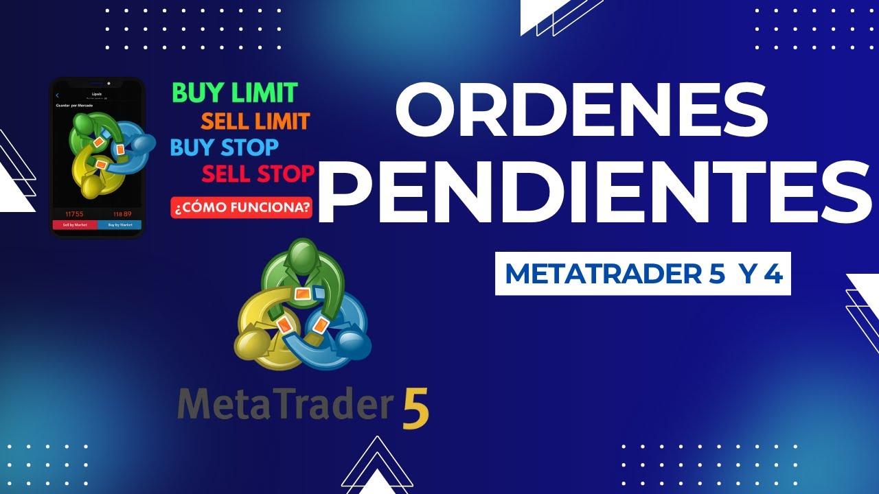 ordenes pendientes en mt5 y mt4 . (operaciones programadas) - YouTube