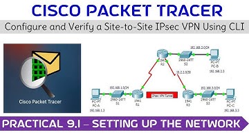 Practical 10.1 Setting up the Network #ciscopackettracer #networking #layer2 #security
