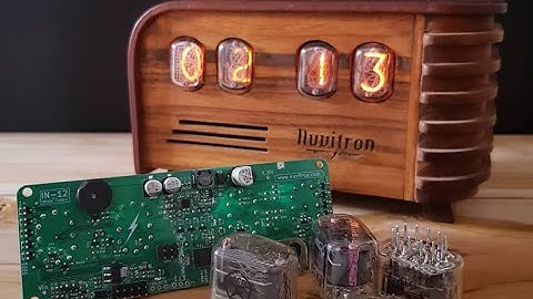 A Nixie Tube Clock Design - Hardware and Firmware Documentation