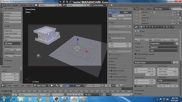 blender how to set camera part 1 Telugu tutorial
