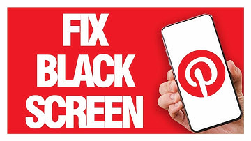 How To Fix And Solve Pinterest App Black Screen - Quick Solution