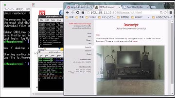 Raspberry Pi Arduino SainMart 4WD Robot Tornado Server Web Control
