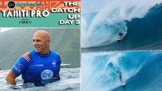 The Catch Up Day 3: Colapinto’s PERFECT 10, Slater turns back the clock in pumping Teahupo’o