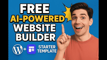 Create a Website with AI in 5 Minutes | WordPress Starter Template Plugin Tutorial (No Code!)
