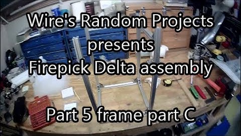 [WRP] Firepick Delta part 5 frame part C