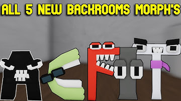 UPDATE - How To Find ALL 5 NEW BACKROOMS MORPHS in Find The Backrooms Morphs