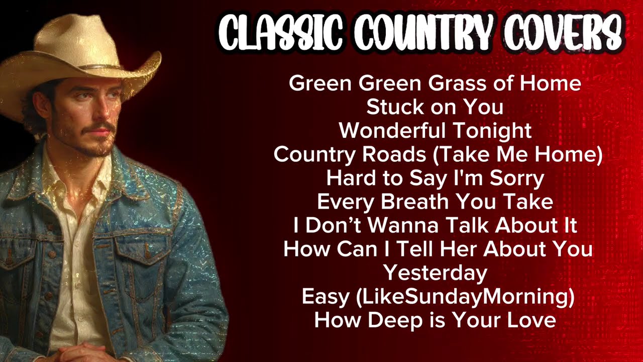 Green Green Grass of Home, Stuck On You, Wonderful Tonight | Timeless 70s 80s Classic Country Cover