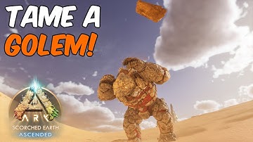 Hoe je een rotselementaal kunt temmen met MAX-LEVELS in ARK Survival Ascended #arksurvivalascende...