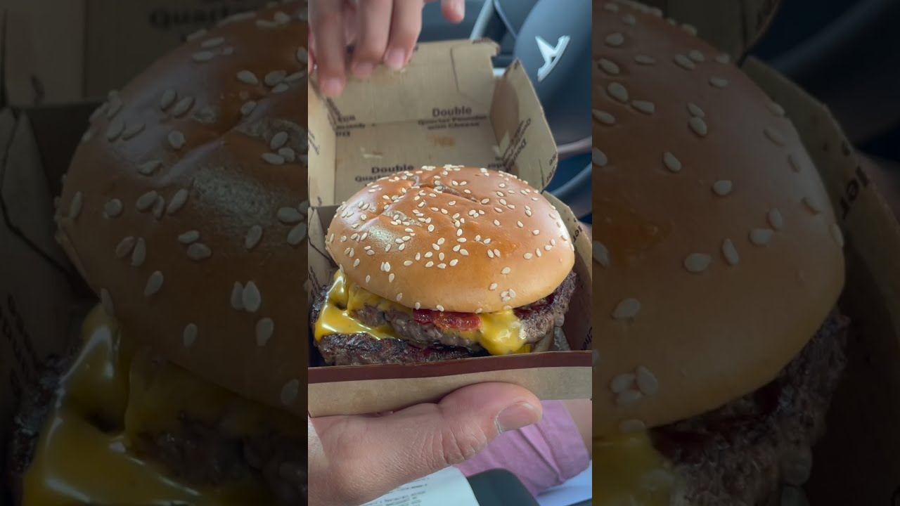 FREE McDonalds Bacon Double Quarter Pounder with Cheese | HellthyJunkFood