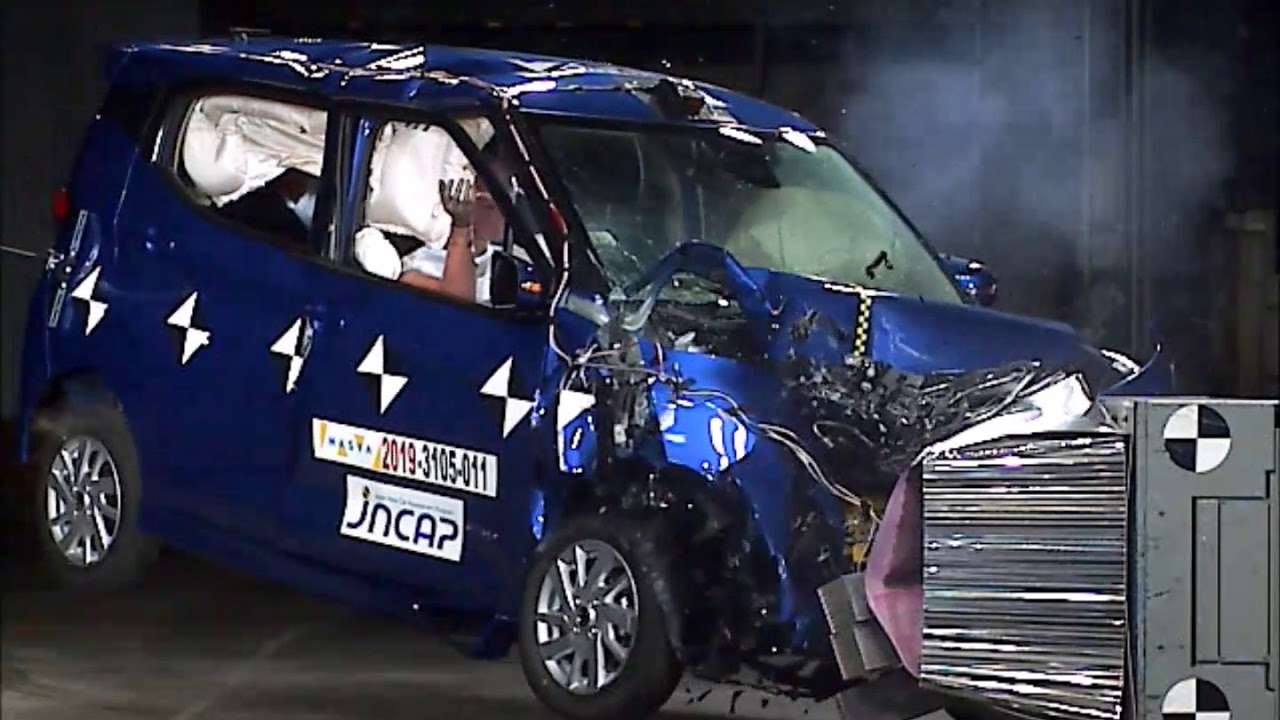 軽自動車でも安心の安全性能を 三菱 Ekクロス Ekワゴン 自動車アセスメントで最高評価を獲得 業界先取り 業界ニュース 自動車ニュース21国産 車から輸入車まで Mota