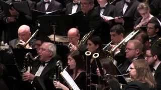 Video thumbnail of "The New York Wind Symphony - Russian Christmas Music by Alfred Reed"