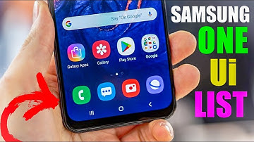 Samsung Android Pie With ONE Ui List | Samsung A Series, J SERIES, S Series!!