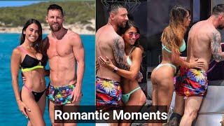 Lionel Messi & Antonella Roccuzzo Kissing Times  ||  Leo Messi Romantic Moments❤️