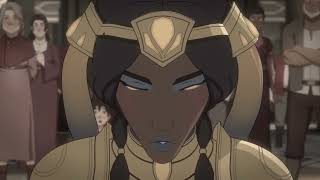 The Dragon Prince temporada 2 - Las reinas de Duren solicitan la ayuda del rey Harrow