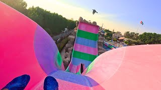 Tsunami Water Slide At Al Montazah Waterpark Sharjah