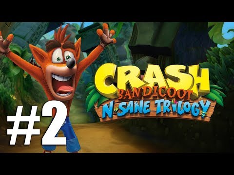 Видео: Прохождение Crash Bandicoot N. Sane Trilogy (PC) #2 - Второй остров [CB1]