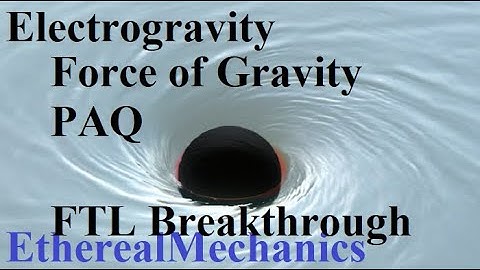 EM03 03 B: Gravity is a Force After all !