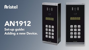 AN1912 start-up guide - Adding a new device