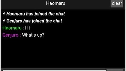 Chat App powered by Kivy and Trio