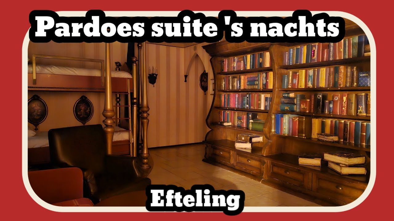 Pardoes suite in het Efteling hotel ['s nachts]